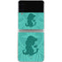 Disney Aladdin Princess Jasmine Silhouette Flower Galaxy Z Flip3 5G Skin